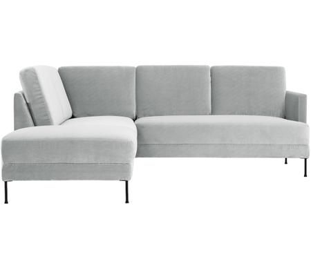 Samt-Ecksofa Fluente