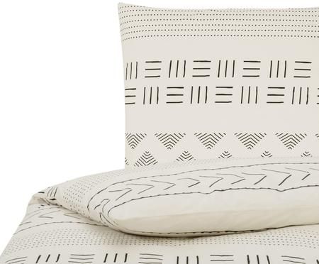 Gewaschene Baumwoll-Bettwäsche Kohana im Boho Style