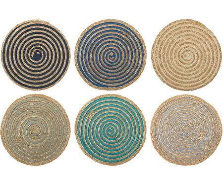 Set tovagliette rotonde Sea, set 6 pz.