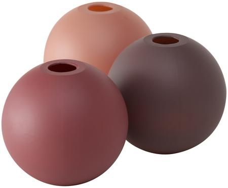 Vasen-Set Merlinde aus Glas, 3-tlg.