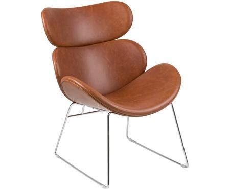 Sillón moderno de cuero sintético Cazar