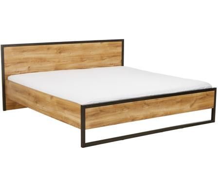 Holzbett Detroit im Industrial Design