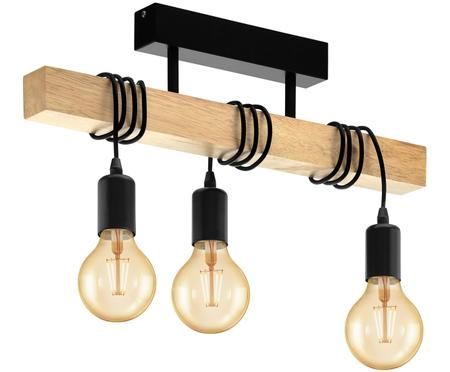 Deckenleuchte Townshend aus Holz