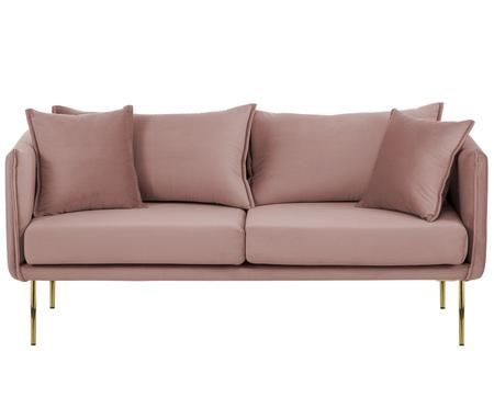 Sofa z aksamitu Ivy (2-osobowa)