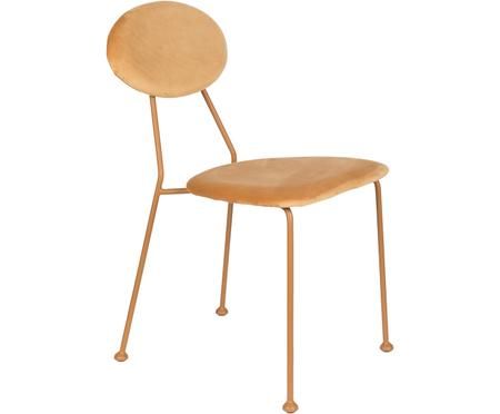 Chaise en velours rembourrée Kiss The Froggy
