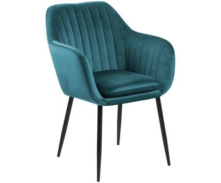 Polsterstuhl Holzstuhl Esszimmer Stuhl GLAM ♥ Chesterfield♥Landhaus♥Chic♥Velour