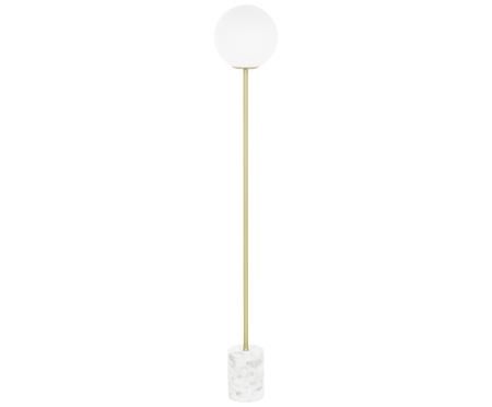 Lampada da terra con base in marmo Cory