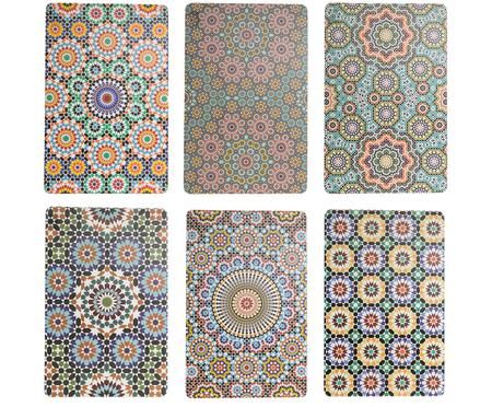 Kunststoff Tischsets Marrakech, 6er Set