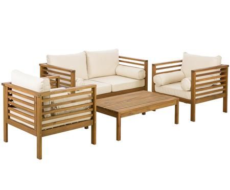 Garten-Lounge-Set Bo, 4-tlg.