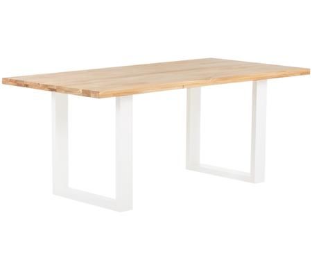 Esstisch Oliver mit Massivholzplatte