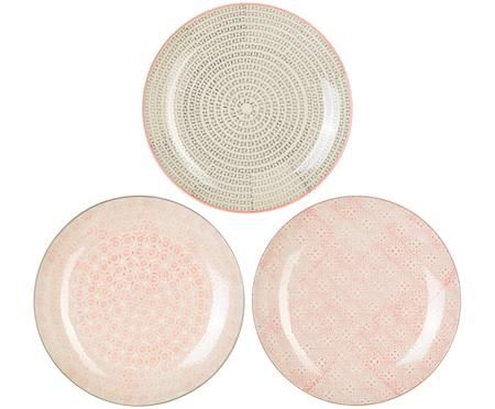Ensemble d'assiettes à dessert Cécile, 3 élém.