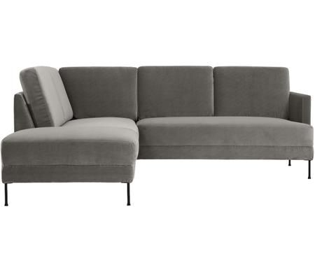 Samt-Ecksofa Fluente