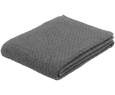 Kaschmir-Plaid Serlina mit Strickmuster