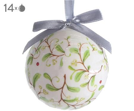 Bolas de Navidad Flora, 14 uds.