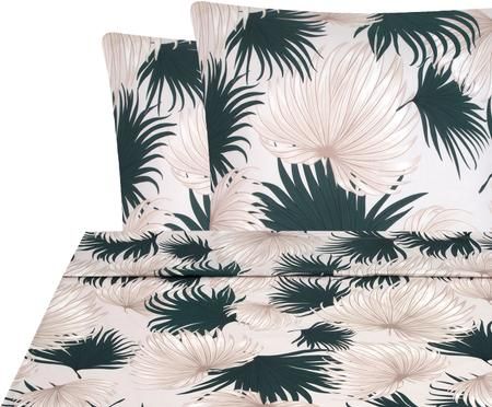 Drap plat en satin de coton Aloha
