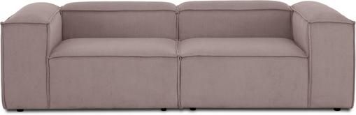 Modulares Sofa Lennon (3-Sitzer) in Braun aus Cord