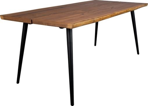 Tavolo con design bordo albero Alagon