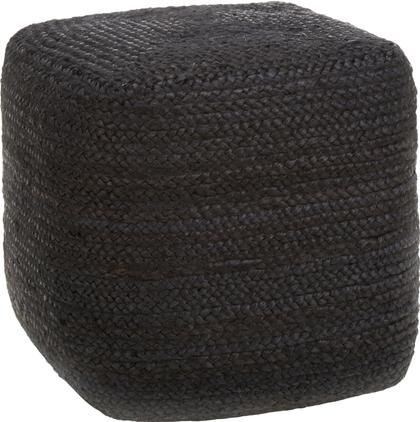 Handgefertigter Pouf Bono aus Jute