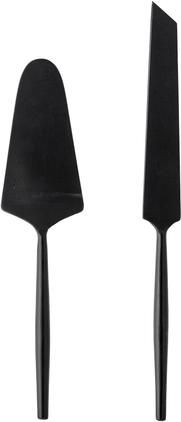 Tortenheber-Set Moni in Schwarz, 2-tlg.