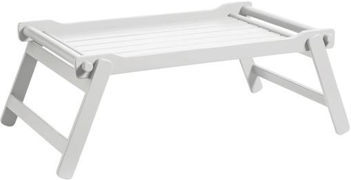 Klappbares Bett-Tablett aus Holz, L 58 x B 36 cm