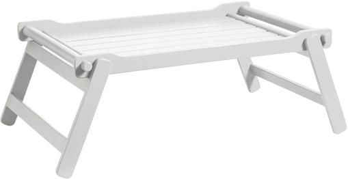 Klappbares Bett-Tablett aus Holz, L 58 x B 36 cm