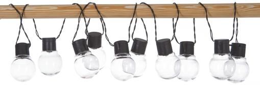 Solar Lichterkette Partaj, 180 cm, 10 Lampions