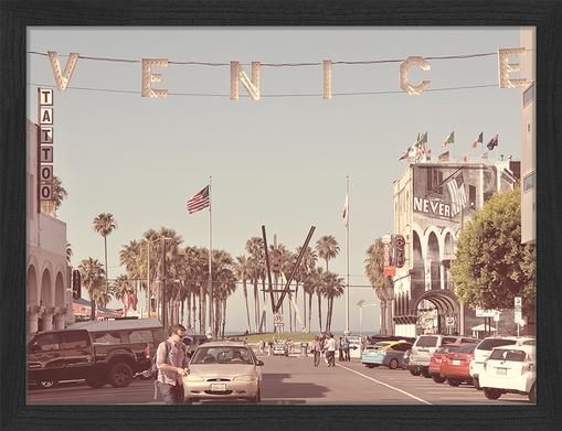 Gerahmter Digitaldruck Venice Beach