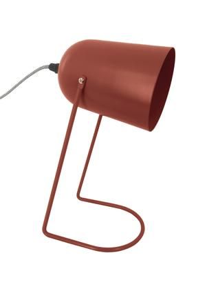 Kleine Retro-Tischlampe Enchant in Rot