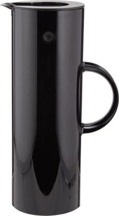 Isolierkanne EM77 in Schwarz glänzend, 1 L