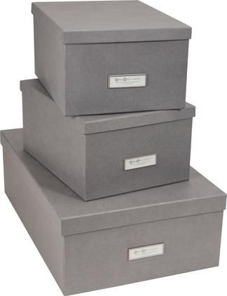 Aufbewahrungsboxen-Set Inge, 3-tlg.