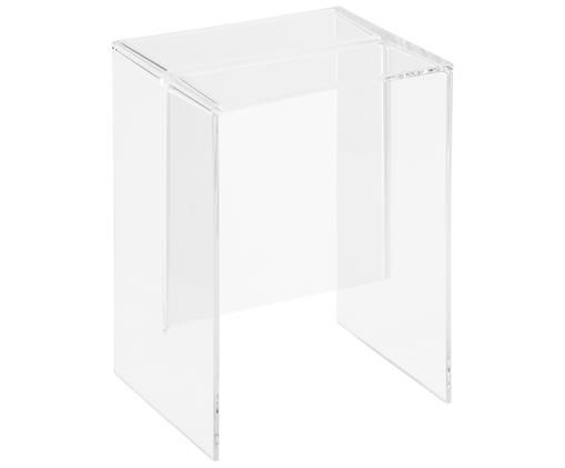 Transparenter Hocker/Beistelltisch Max-Beam