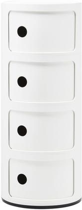 Design Container Componibili 4 Modules in Weiß