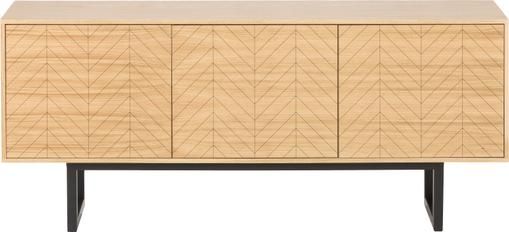 Sideboard Camden mit Türen und Eichenholzfurnier