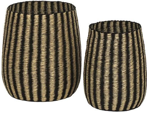Set de cestas de papel Roxa, 2 uds.