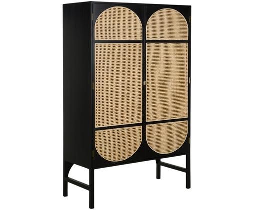 Kleiderschrank Retro mit Wiener Geflecht