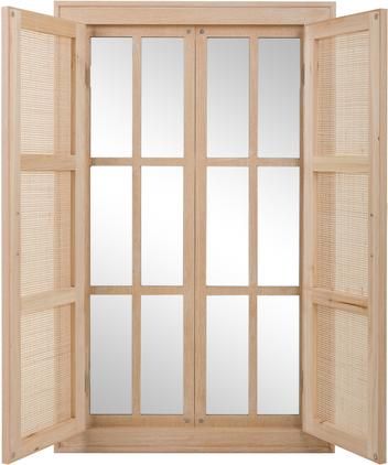 Espejo de pared de madera ventana Cayetana