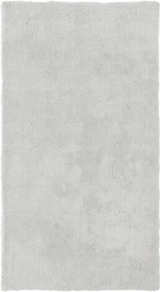 Flauschiger Hochflor-Teppich Leighton in Hellgrau-Beige