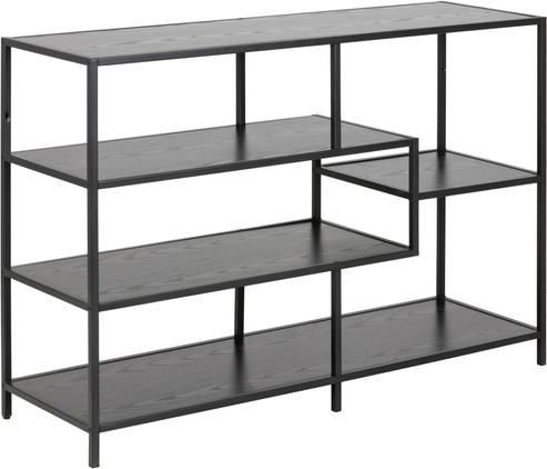 Standregal Seaford aus Holz und Metall
