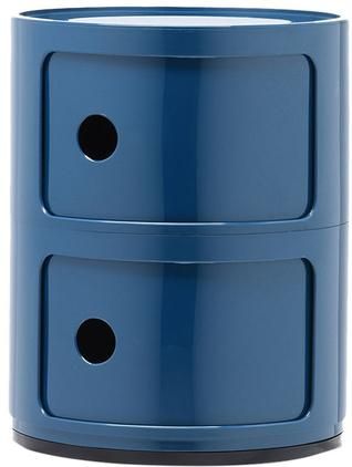 Design Container Componibili 2 Modules in Blau