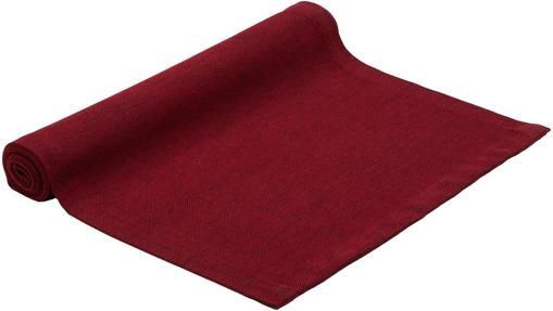 Tischläufer Riva aus Baumwollgemisch in Rot