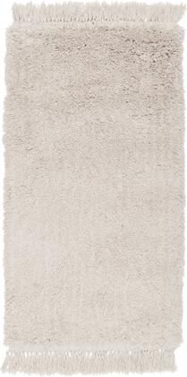 Flauschiger Hochflor-Teppich Dreamy mit Fransen