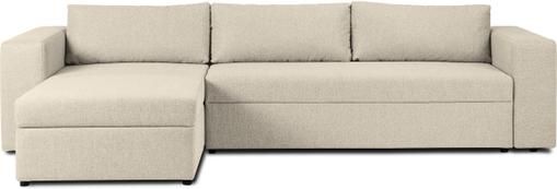 Grosses Schlafsofa Noah mit Stauraum in Beige