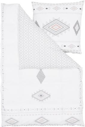 Baumwoll-Wendebettwäsche Lawana im Boho Style