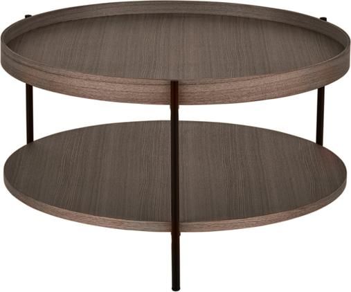 Runder Holz-Couchtisch Renee