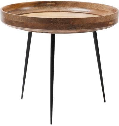 Kleiner Design-Beistelltisch Bowl Table aus Mangoholz