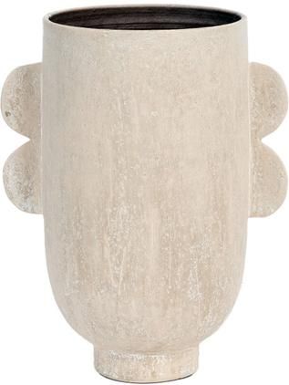 Handgefertigte Vase Darius aus Steingut