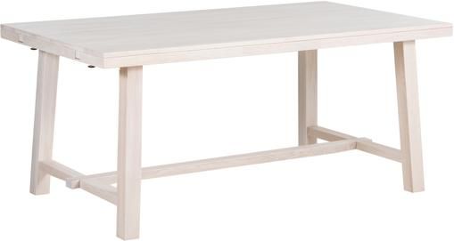 Table extensible en chêne massif Brooklyn