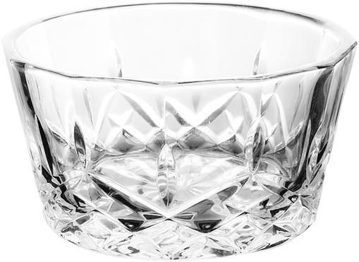 Glas-Dipschälchen Harvey mit Kristallrelief, 4 Stück