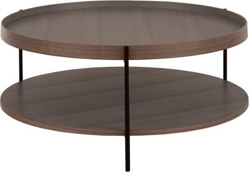 Runder Holz-Couchtisch Renee