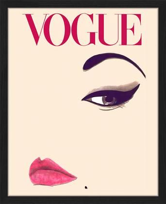 Gerahmter Digitaldruck Oh So Lovely  Obsessions Vogue